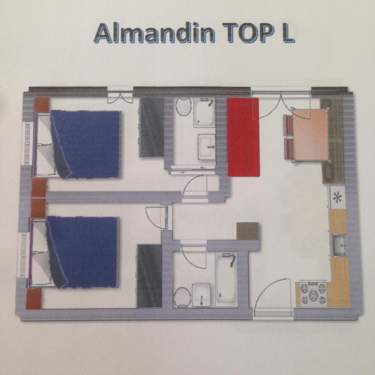 Almandin Apartments Ischgl Eksteriør bilde